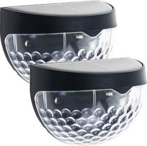 Led solárna lampa 2Pcs / Cpl Lantern nástenná lampa so súmrakovým senzorom