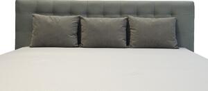 Čalúnená posteľ Soffio s úložným priestorom béžová eko koža 180 x 200