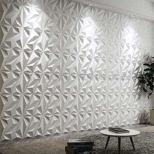 Obkladové panely 3D PVC 10137, cena za kus, rozmer 500 x 500 mm, Iceberg, IMPOL TRADE