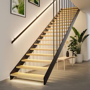 Paulmann – predlžovací LED pásik MaxLED Stair, 3 x 1 m, 2 700 K, Biela / opálová, Chodba, Meď