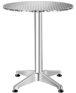 Hliníkový bistro stôl Frederic Ø60cm výškovo nastaviteľný - 5,8 cm