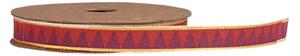 Dekoratívna stuha Drummer Red 1 cm– 5 m