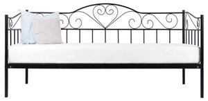 Hector Kovová posteľ Linnea New 90x200 jednolôžko čierne
