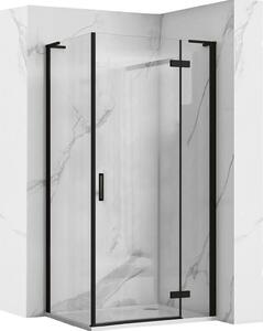 Sprchovací Kút Rea Hugo 80X80 Black