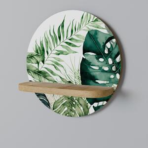 MONSTERA DREAM Okrúhla polica