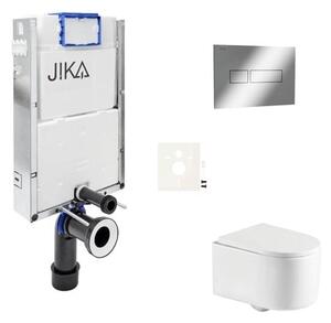 Závesný WC set na zamurovanie SAT SIKOJZREX72CR