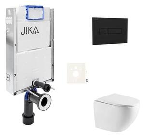 Závesný WC set na zamurovanie SAT SIKOJZREX67CRM