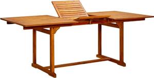 Maison Exclusive - Záhradný jedálenský stôl (150-200)x100x75 cm akáciové drevo