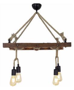Luster na lanku MERDIVEN 4xE27/40W/230V