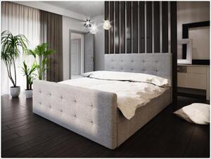 Čalúnená posteľ VASILISA I 180x200, šedá