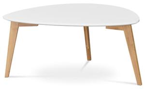 Konferenčný stolík Autronic 85x41 cm biely MDF mat AF-1182 WT