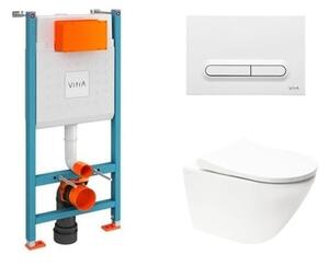 Závesný WC set do ľahkých stien / predstenová Vitra S60 SIKOVSW3