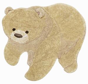 Lorena Canals , Kusový koberec Bear, 120x122, hnedá, detská izba