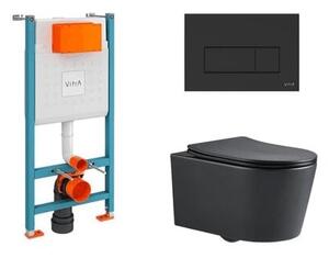 Závesný wc set SAT Brevis do ľahkých stien / predstenová SIKOVSB1