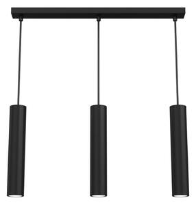 Luster na lanku RAITO 3xGU10/8W/230V čierna