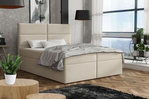 Elegantná posteľ 140x200 ZINA - béžová 3