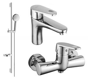 Mexen Kama DS75 sprchová súprava, chrómová - 72504DS75-00