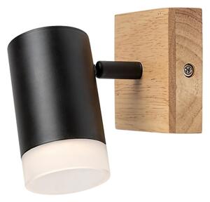 Rabalux 73121 - Nástenné bodové svietidlo TORAS 1xGU10/5W/230V dub
