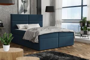 Elegantná posteľ 180x200 ZINA - modrá 5