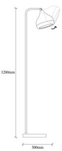 Stojacia lampa YILDO 1xE27/40W/230V