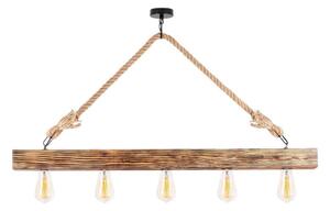 Luster na lanku EREBOS 5xE27/100W/230V