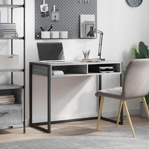 Maison Exclusive – písací stôl, sivý Imitácia dreva Sonoma, 100 x 50 x 75 cm