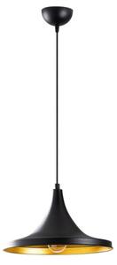 Luster na lanku BERCESTE 1xE27/40W/230V čierna