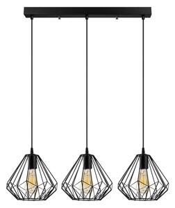Luster na lanku DIAMOND 3xE27/100W/230V