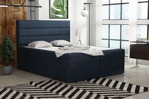 Boxspringová posteľ 180x200 INGA - modrá 1
