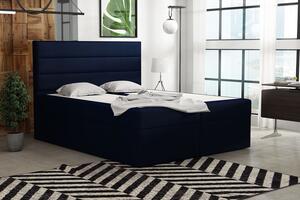 Boxspringová posteľ 120x200 INGA - modrá 4