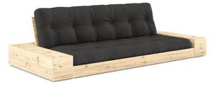 Tmavosivá rozkladacia pohovka 244 cm Base – Karup Design
