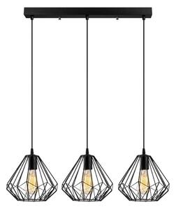 Luster na lanku DIAMOND 3xE27/100W/230V