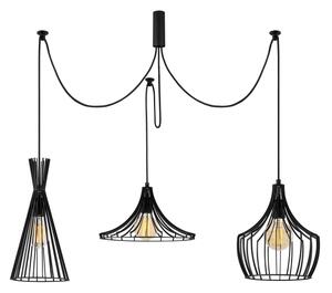 Luster na lanku MEZOPOTAMYA 3xE27/40W/230V pavúk