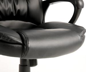 TP Living Otočná stolička IDOL - čierna
