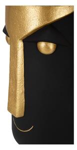 Vysoká váza z polyresínu v čierno-zlatej farbe 40 cm Tribal – Mauro Ferretti