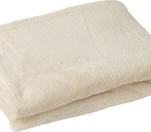 Pléd Blanket Snuggle ecru 130*170cm