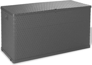 ZHOUMIN Úložný box na záhradu, vonkajší, vonkajší box, vonkajší box, záhradný box, antracit, 120 x 56 x 63 cm