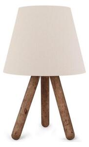 Stolná lampa AYD 1xE27/60W/230V béžová/hnedá