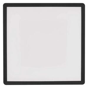 LED Stropné svietidlo FLORI LED/18W/230V 4000K čierna 29x29 cm