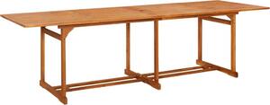 Maison Exclusive - Záhradný jedálenský stôl 280x90x75 cm masívne akáciové drevo