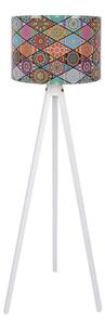 Stojacia lampa AYD 1xE27/60W/230V pestrofarebná/biela