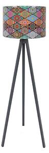 Stojacia lampa AYD 1xE27/60W/230V pestrofarebná/šedá