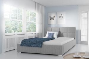 Jednoduchá posteľ Marion 140x200, šedá