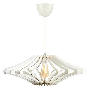 Luster na lanku 1xE27/60W/230V biela pr. 47 cm biela