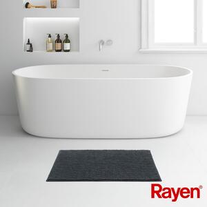 Antracitovosivá kúpeľňová predložka 50x80 cm – Rayen