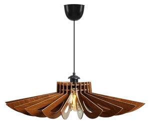 Luster na lanku 1xE27/60W/230V hnedá pr. 52 cm