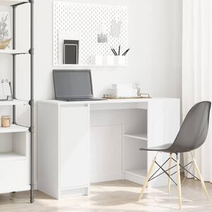 Maison Exclusive - Biely písací stôl 120x42x76 cm Drevený materiál
