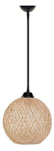 Luster na lanku JUTE 1xE27/60W/230V béžová