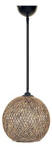 Luster na lanku JUTE 1xE27/60W/230V hnedá
