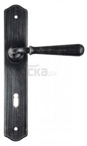 HERMÍNA kľučka Rustiko na dvere 72mm kľúč, 72mm na Kľúč